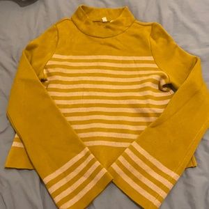 Moth bell sleeve sweater